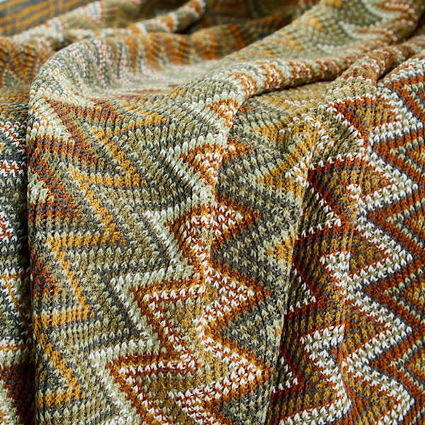 Boheme Strikket Pled Nordic Stil Pled med Kvaster, Akryl Strikket Pled Dekorativ til Sofa Stol Seng Sofa 127 * 152cm
