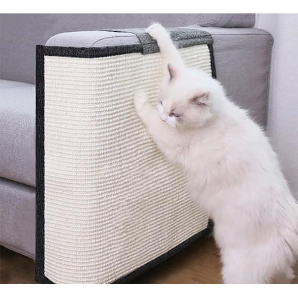 Katt Klømatte Pute Katt Møbler Beskytter Anti-Klø Katt Kløbrett Katt Klø Sofa Skjold Sofa Vakt Sisal Pute for Katt Sliping