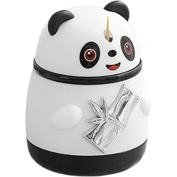 Automatisk Tandpetare Dispenser, Panda Tandpetarhållare, Kreativ Tandpetare Fodral, Söt Tandpetare Låda, Tandpetare Dispenser