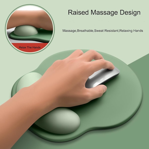 Musmatta, Musmattor med handledsstöd, Mjölksilke Tyg med bekväm, Ergonomisk