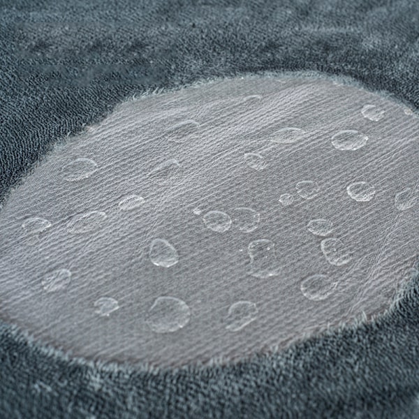 Vattentät Filt Love Filt för Par Vattentät Stänkskydd Grå 71*100CM Grey