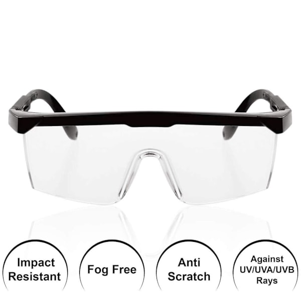 10-pack skyddsglasögon, klara skyddsglasögon, säkerhetsglasögon