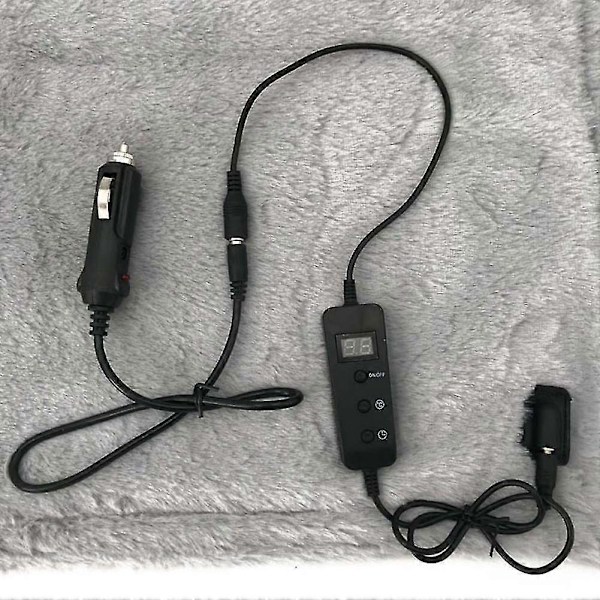 40cm X 80cm Elektrisk Värmefilt, 12v Elektriskt Uppvärmd Bil Lastbil Resa Corduroy Mjuk Varm Filt