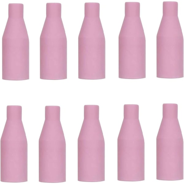 10 Stycken Keramiska munstycken MB15 15AK munstycken Utan Gas Kontaktmunstycken MIG/MAG Förbrukningsmaterial Svetspistol MIG Svetsenhet
