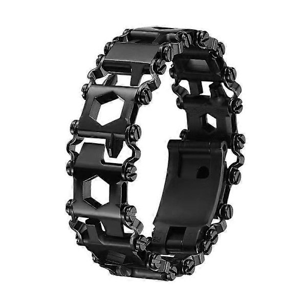 Multiverktygsarmband, Armband i Rostfritt Stål, Bärbar Utomhusöverlevnadsnödarmband Sui