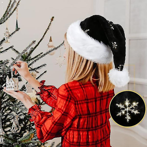 Julehat til Voksne, Fløjlsjulehat med Blødt og Varmt For