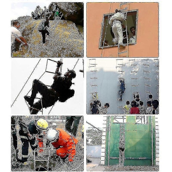 Brandstege i nylon och harts - 3 meter