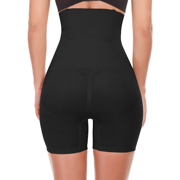 Dame Højtaljet Tummy Control Bodyshaper Butt Lifter Boyshorts Control Knickers Slankende Trusser, XS/S