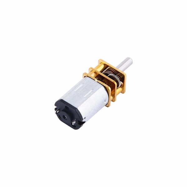 Vaihteistomoottori, GA12-N20 DC 12V 300RPM Pienikokoinen vaihteistomoottori metallisella vaihdelaatikolla, pienikokoinen vaihdelaatikkomoottori RC-autolle, robottimallille, tee-se-itse-moottorille