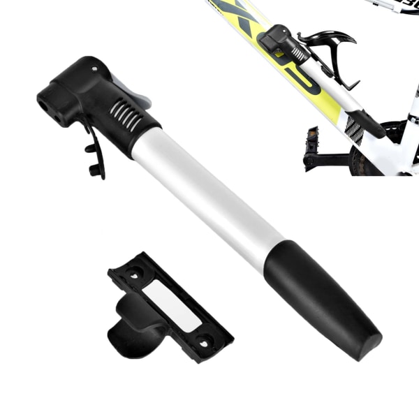 Kannettava Pyörän Pumppu 100 PSI Pyörän Pumpun Runkoon Kiinnitettävä, Maastopyörän Ilmapumppu Sopii Presta & Schrader-Venttiileille Pyörien, Pallot, Uimarenkaiden Täyttämiseen