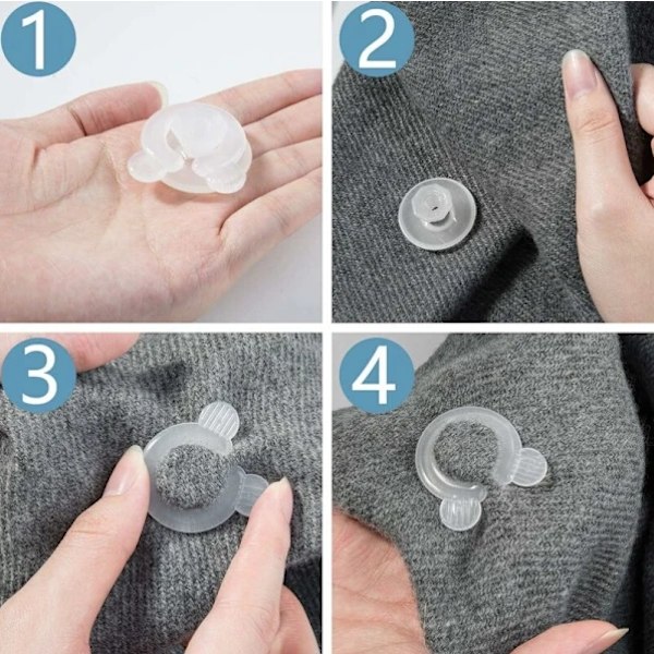 20 stk. dyneclips, clips til at holde dynen på plads, dyneclips