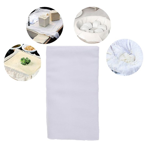 1,5 meter Glesväv, Absorberande Ostduk, Bomullsostduk, Bakverktyg, One Size