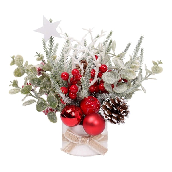 Miniatyrjulgran i kruka - Julbuketter - Juldekorationer - Julgåvor