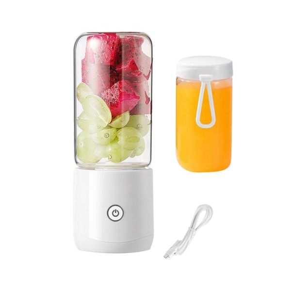 380ML Trådlös Mini Juicer Fruktjuicer för frukt- och grönsakspressningsmaskin