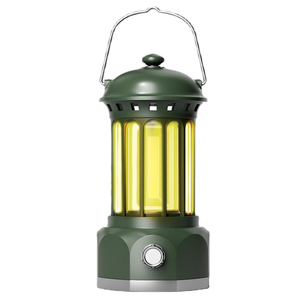Campinglampor, LED Campinglyktor, Steglös Dämpning Campinglampa Hem Nödljus för Nödsituationer, Vandring, Strömmavbrott, Heminredning, Grön Green