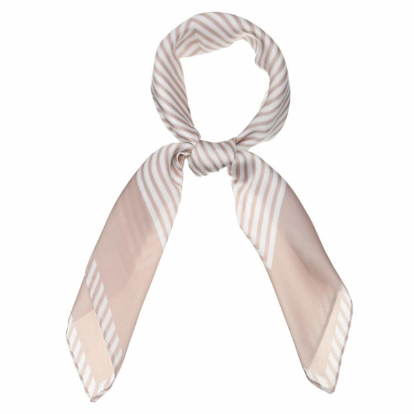 sourcing map 70cm Dam Randig Tryck Fyrkantiga Scarves Halsduk Näsduk Huvudband