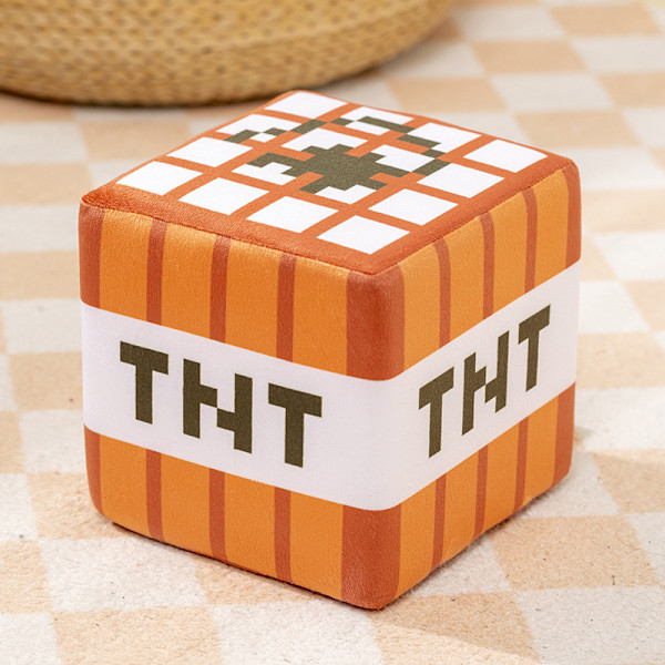 Minecraft plysch fyrkantig kudde docka 20 cm