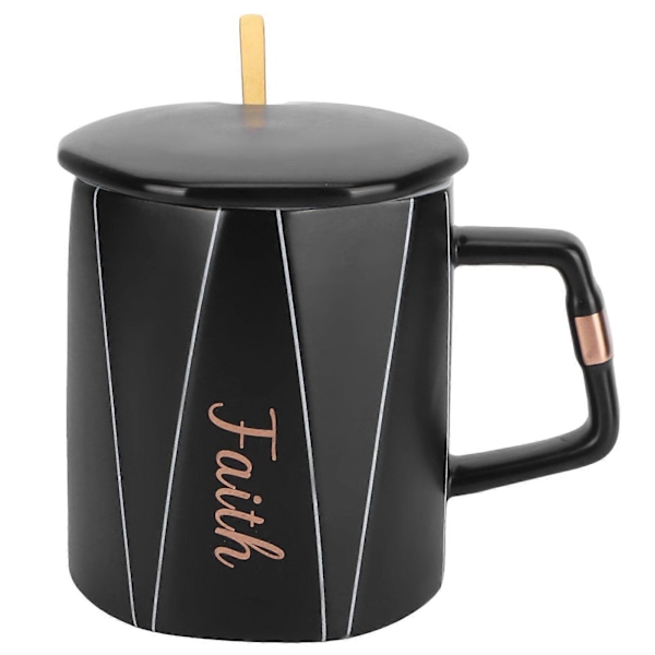 Originalitet Krus, Ottkantet Kontor Kaffekop Keramisk Krus med