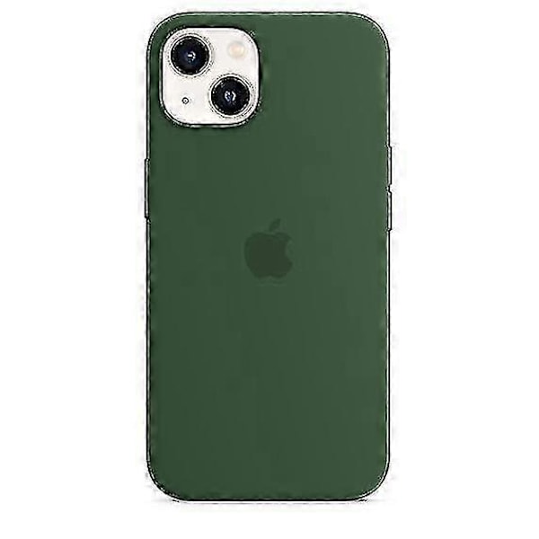 Silikonskal med Magsafe för iPhone 13 Mobilskal Klöver Clover