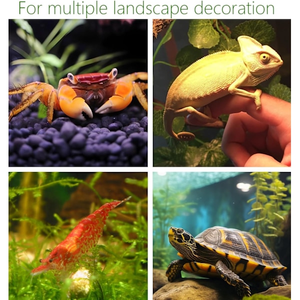 Akvarium Skjulested Stenhule, Keramiske Akvarium Ornamenter, Dekor Sten til Aquascape