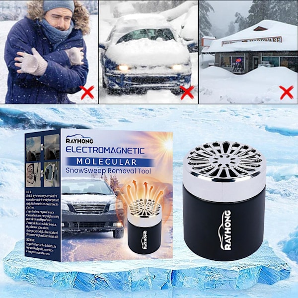 2 stk Bilskjerm Snøfjerning, Frostsikring Snøfjerning Instrument Bil Anti-is