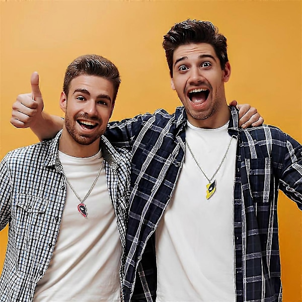 2 st Deadpool & Wolverine, Cosplay Wolverine Bästa Vänner Halsband