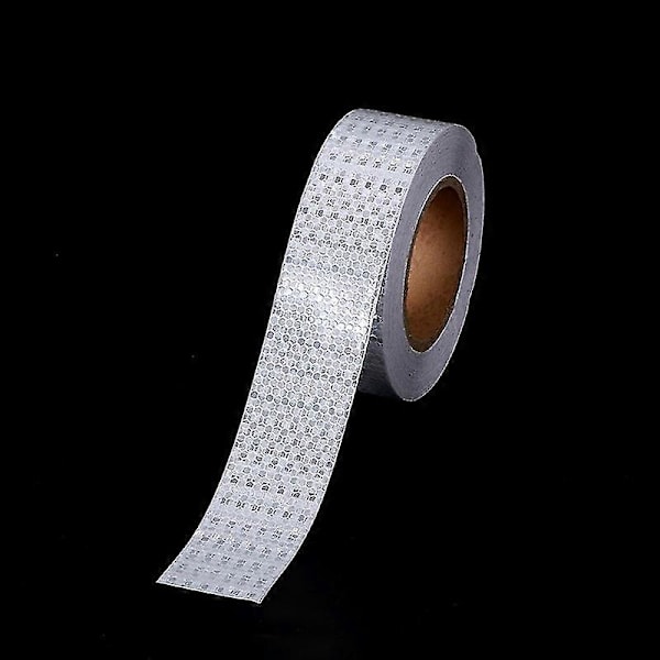 5 cm X 25 m Reflekterende Tape Advarselstape, Selvklæbende Reflekterende Tape