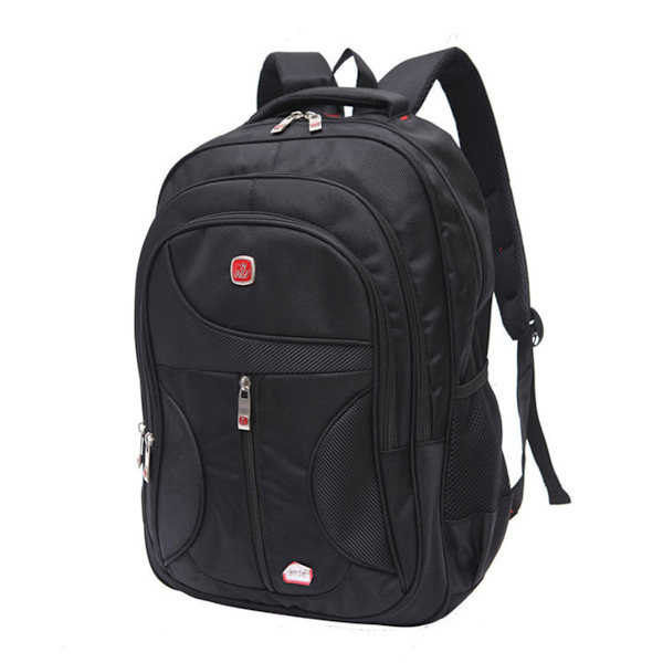 15,6\" Herrar Utomhus Nylon Vattentät Ryggsäck Väska Resa Laptop Axelväska