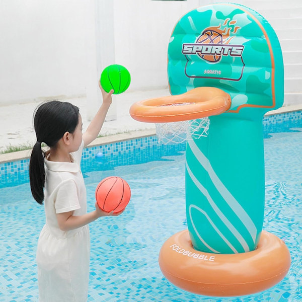 Générique Basketball Pool Legetøj, Oppustelig Basketballkurv, Oppustelig Pool Basketball, Vand Basketballmål, Pool Basketballsæt, Svømmebassin Kurv