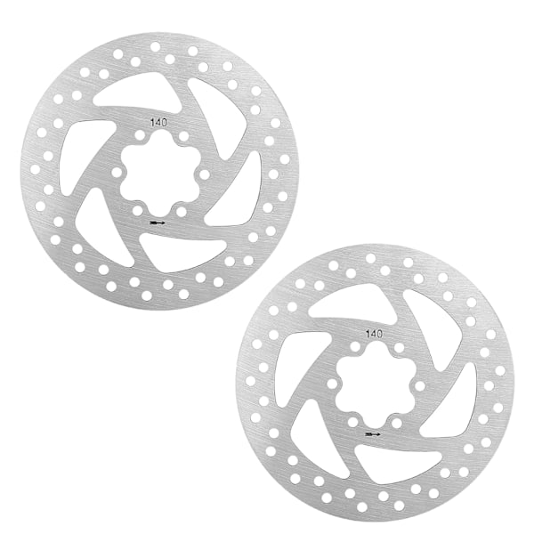 Rustfri Stål Bremserotor med 6 Huls Skivebremse Rotor 120mm 140mm 160mm Til Elektrisk Scooter Bremseklodser / Bremsetilbehør (140mm)