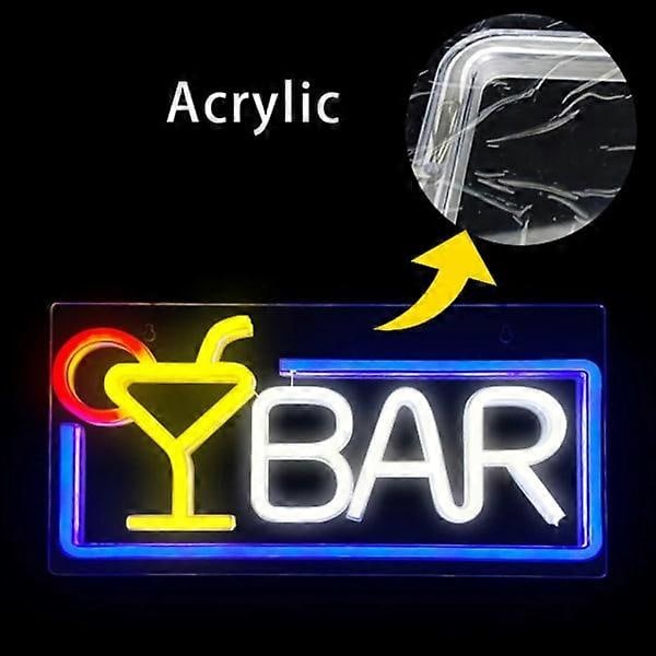 Bar Neon Skilt, Party Neon Kunst Soveværelses Dekoration, Lys KTV Butik Hjem Desk Dekoration, Neon Natlys