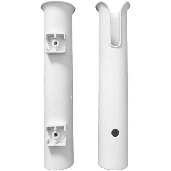 Plastik Dobbelt 2-STANG Stativ Vertikal Holder Organizer - Båd Kajak Fiskestang Opbevaring Lokkemad