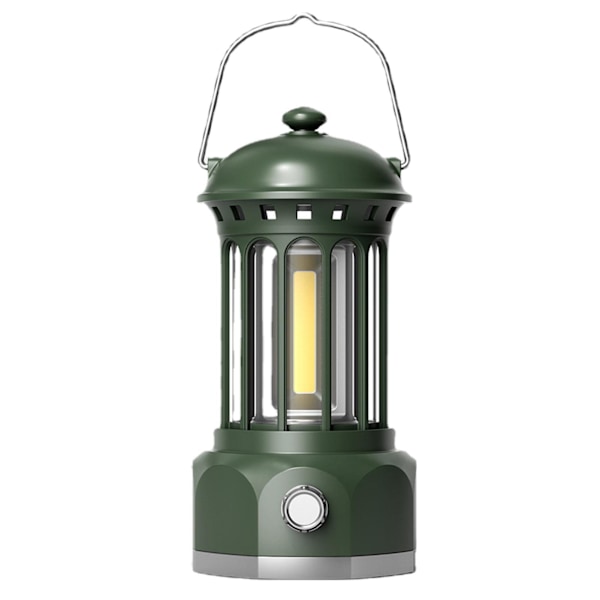 Campinglampor, LED Campinglyktor, Steglös Dämpning Campinglampa Hem Nödljus för Nödsituationer, Vandring, Strömmavbrott, Heminredning, Grön Green