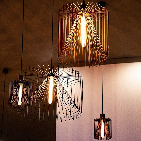 Set med 5 långa rörformade glödlampor, Edison LED-filament, 4W, motsvarande 40W glödlampa, E27-sockel, varmvit 2200K, 400LM, AC 220-240V, ej dimbar