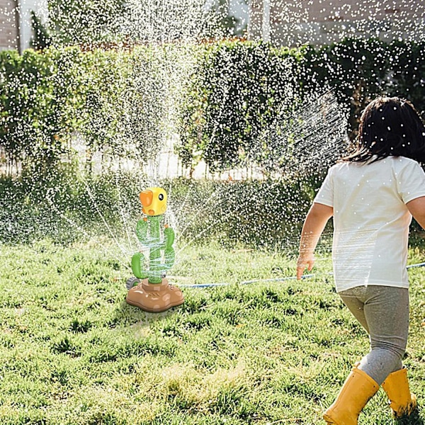 Kaktus Sprinkler Leksak, Trädgårdsvattenspridare, Leksak för Bakgårdsgräsmatta, Sprinkler Spray Leksaker, Kaktus Trädgårdsspridare, Vattenspridare för Gräsmatta