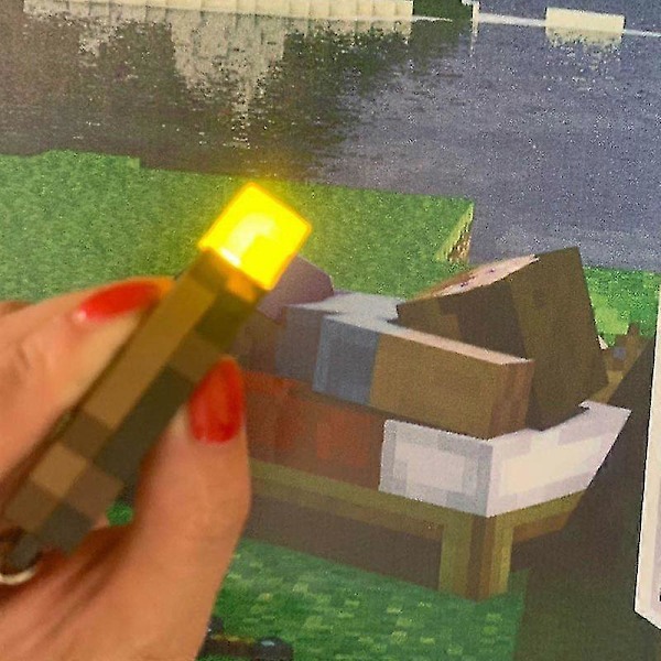 Minecraft Lommelygte Nøglering