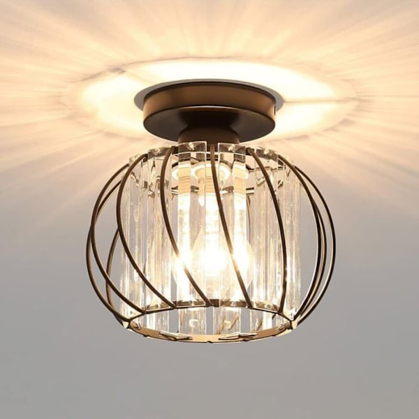 Modern Kristall Taklampa E27 LED Taklampa Mini Kristallkrona för Kök Matsal Sovrum Hall Entré Odipie