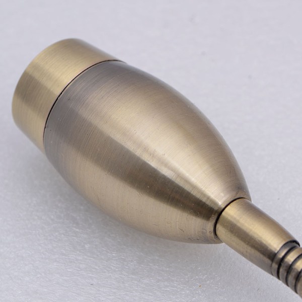 Fleksibel vegg-/senglampe med bryter, 1*3W CREE LED, Bronse [Energiklasse A+++]
