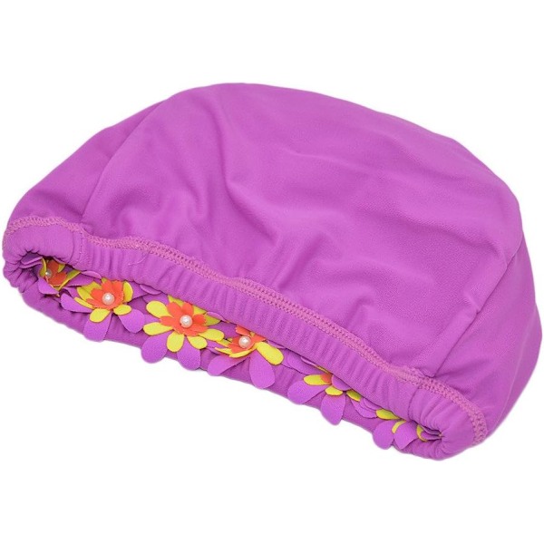 Badehette Blomstrete Petal Retro Stil Badehetter for Kvinner
