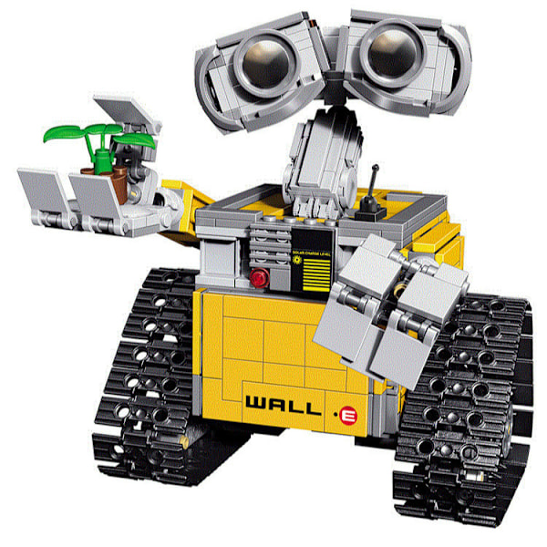 687 Dele, Wall-E Robot Legetøj, robot samlebyggesæt, samlemodeller