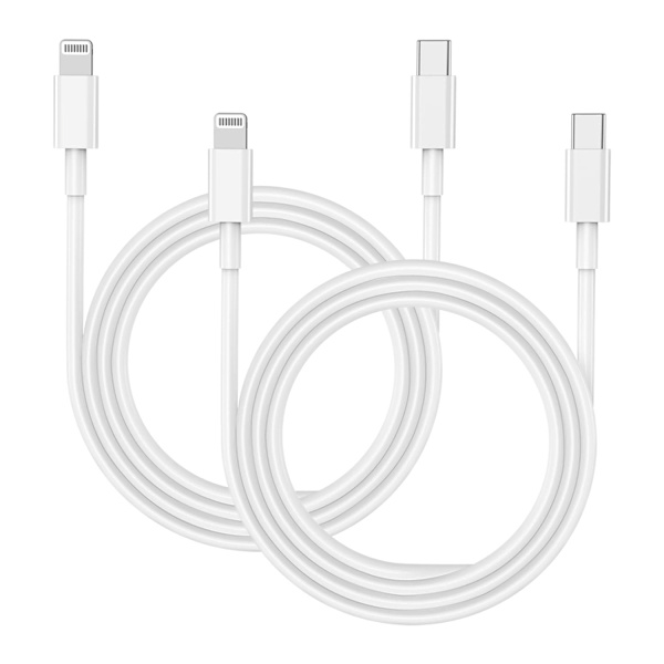 USB C till Lightning-kabel 1M Mobiltelefon Snabbladdningskabel USB-C Laddningskabel för Olika Mobiltelefonmodeller