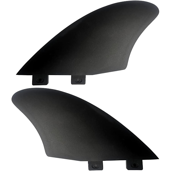 2-pack hållbara surfbrädefenor, snabbkoppling för surfbrädesstjärt, slitstarka för Captain Board, vattensportstillbehör