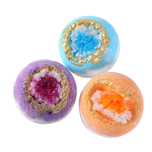 Badbombsset, Badbollar Havssalt Kroppsrengöring, För Bubbelbad Spa & Hemanvändning Födelsedag