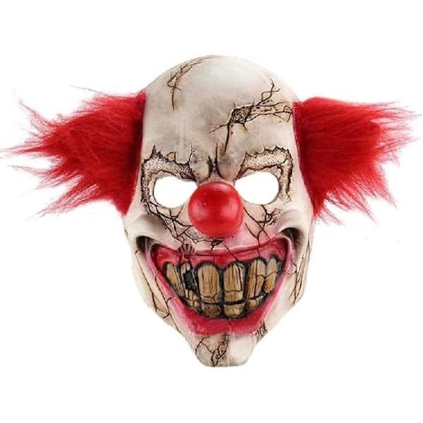 Halloween Lateksi Realistinen Puku - Pelottava Silikoni Koko Pään Naamio - Aikuisten Karmiva Cosplay tai Naamiaisasu