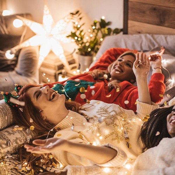 Fairy Lights, Ljus för Inomhus- och Utomhusbelysning, Sovrum, Bröllopsdekoration, Fest, Jul, Träddekoration (5m/16ft, Varmvitt)