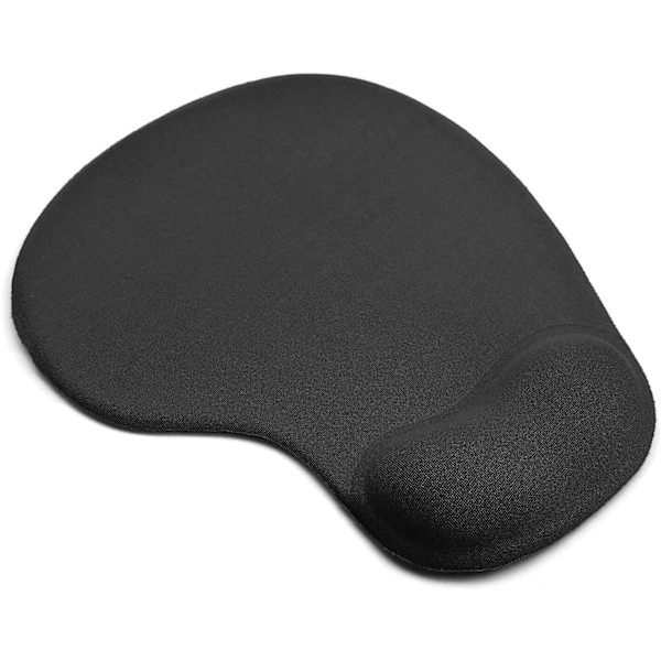 Musmatta, Gelfylld Halkfri Musmatta med Handledsstöd för Kontor, Dator, Laptop & Mac med Ergonomisk Design