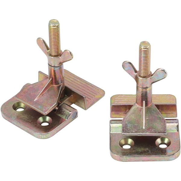 2 st Fjärilssnäpplås Metall Screentryck Snäpplås för Fixering av Skärmar Vid Tryckning, DIY Hobbyverktyg