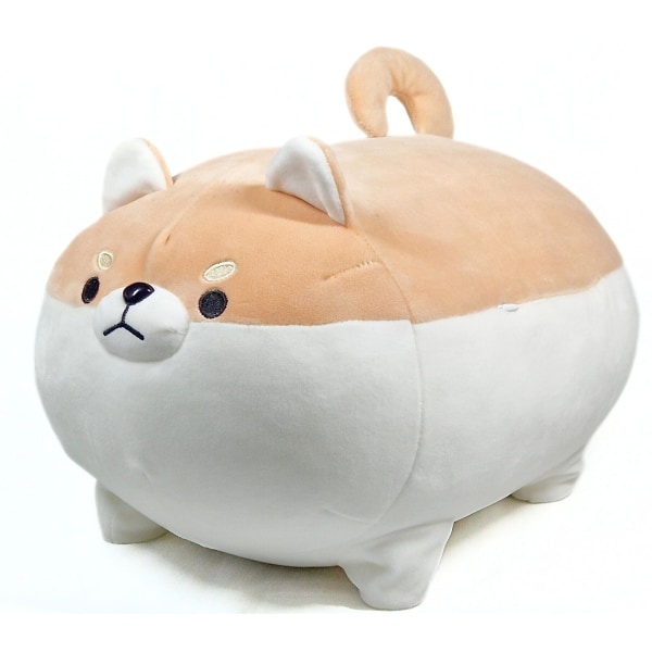 Stuffed Animal Shiba Inu Plussj Kosedyr Kawaii Plushies Chubby Pute Hjem Søt Myk Squishy Corgi Hund Pute Leke Gaver til Jenter Gutter Barn