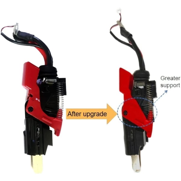 Forstærket udløserknap til Dyson V11 V10 støvsuger Opgraderede reservedele, Opgraderet Power Button Repair Tool