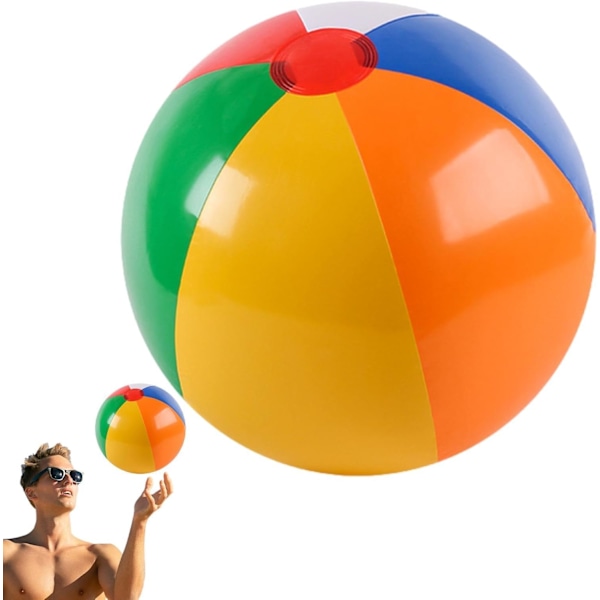 Badbollar - Poolbollar | Uppblåsbar Badboll | Färgglada Uppblåsbara Badbollar Vattenleksboll